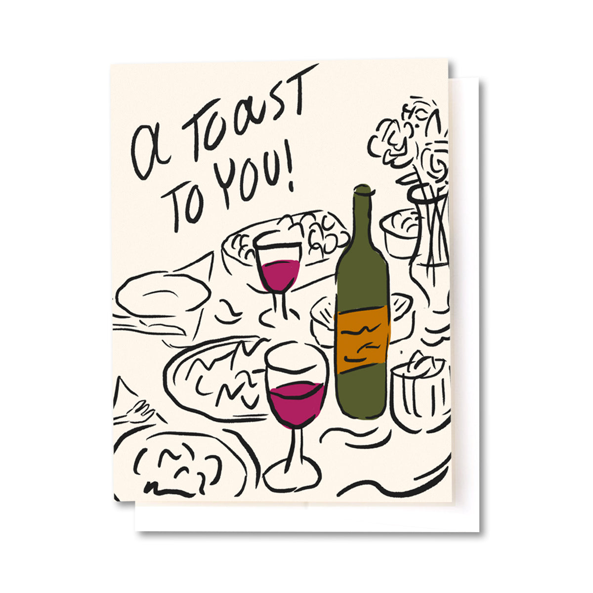 A Toast To You Card Tender Loving Empire