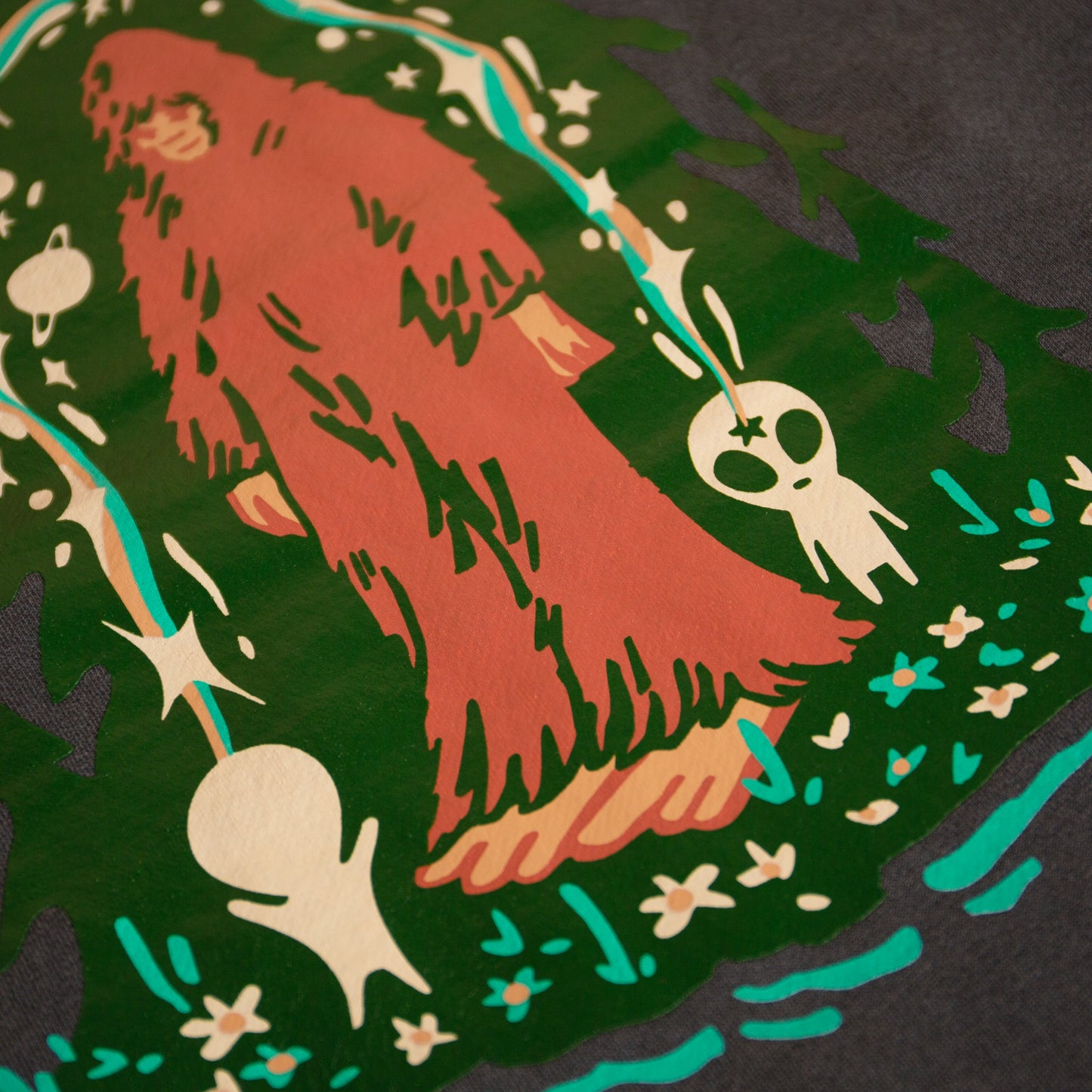 Believe Bigfoot Hoodie (Black)