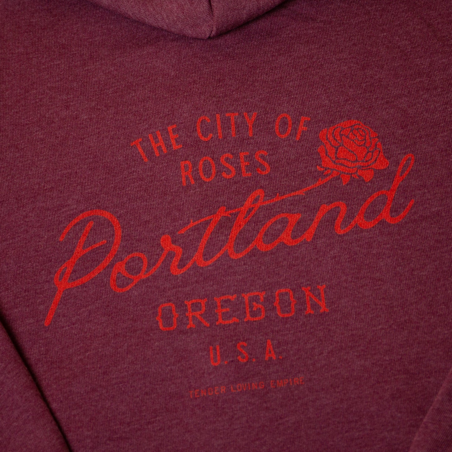 City of Roses Hoodie (Maroon)