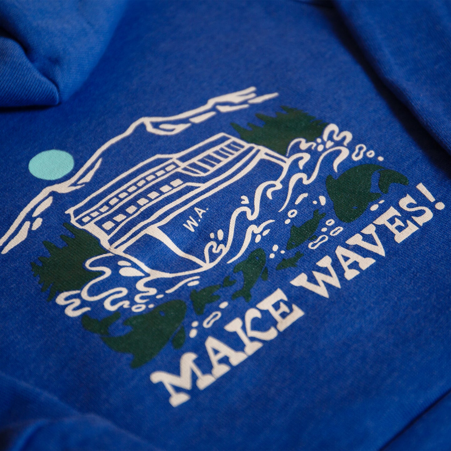 Make Waves Kids Hoodie