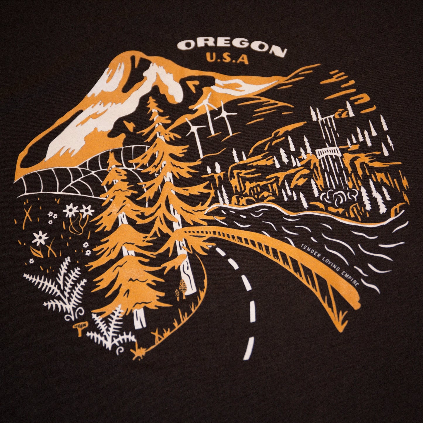 OR Scenic Route Unisex Shirt (Espresso)