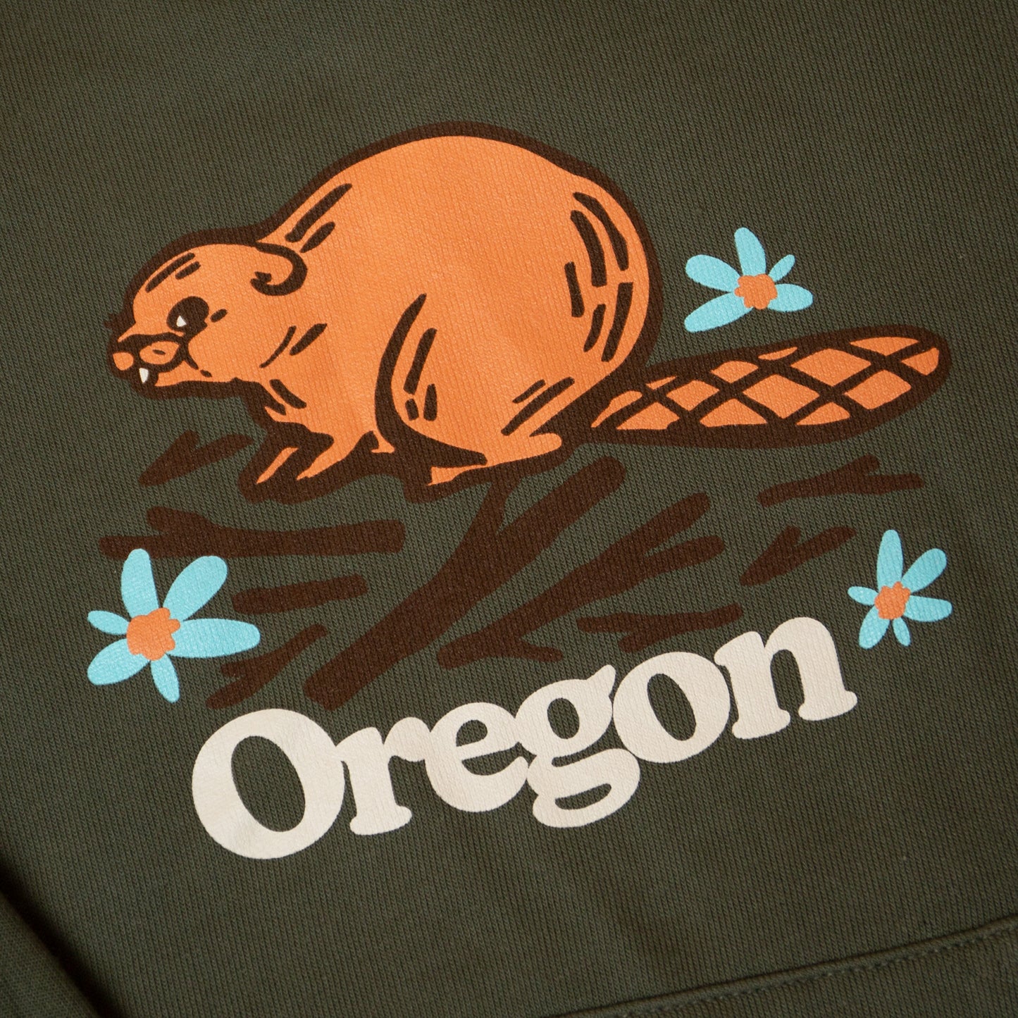 OR Baby Beaver Kids Hoodie