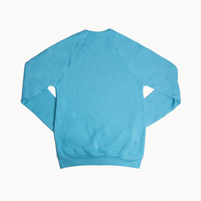 Portland Skyline Crew Sweatshirt (Heather Blue)
