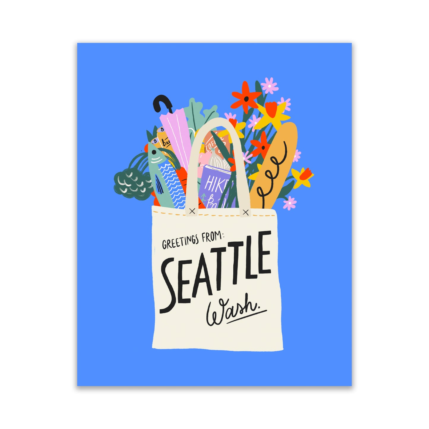 Seattle Market Print