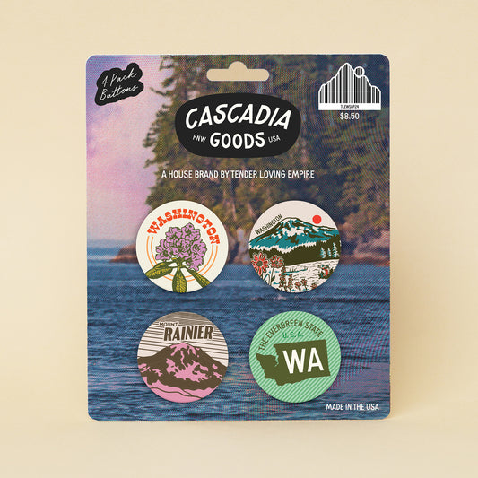 Washington State Button Pack
