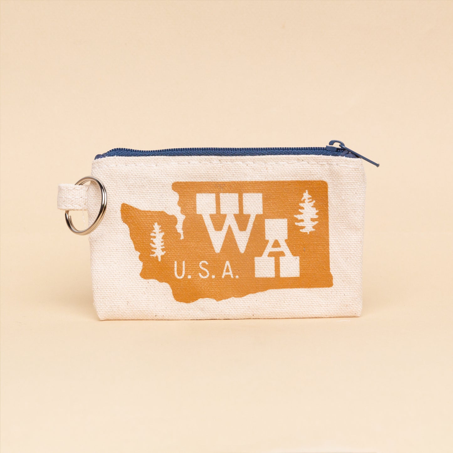 WA State Zip Keychain