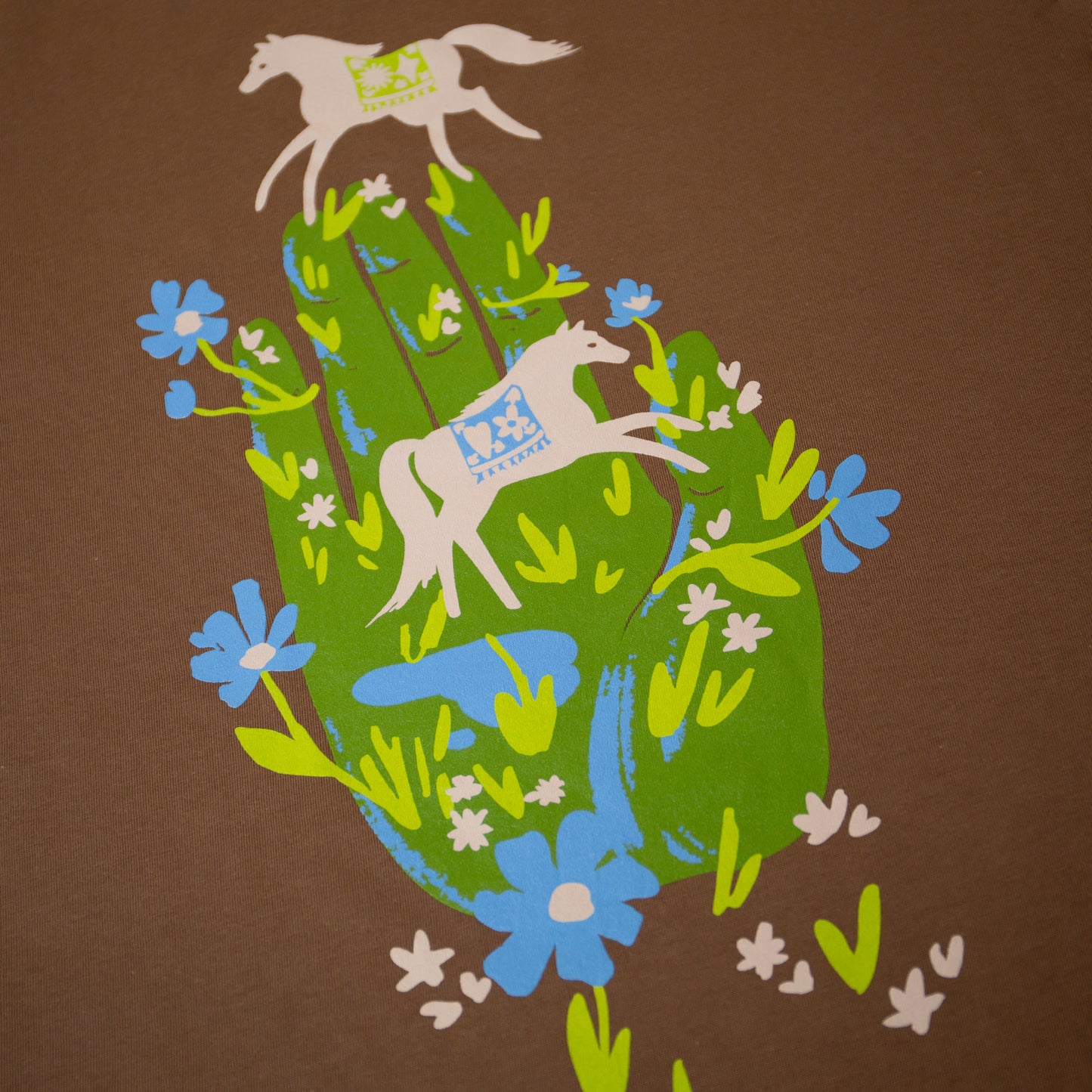 Hold Your Horses Unisex Shirt (Brown)