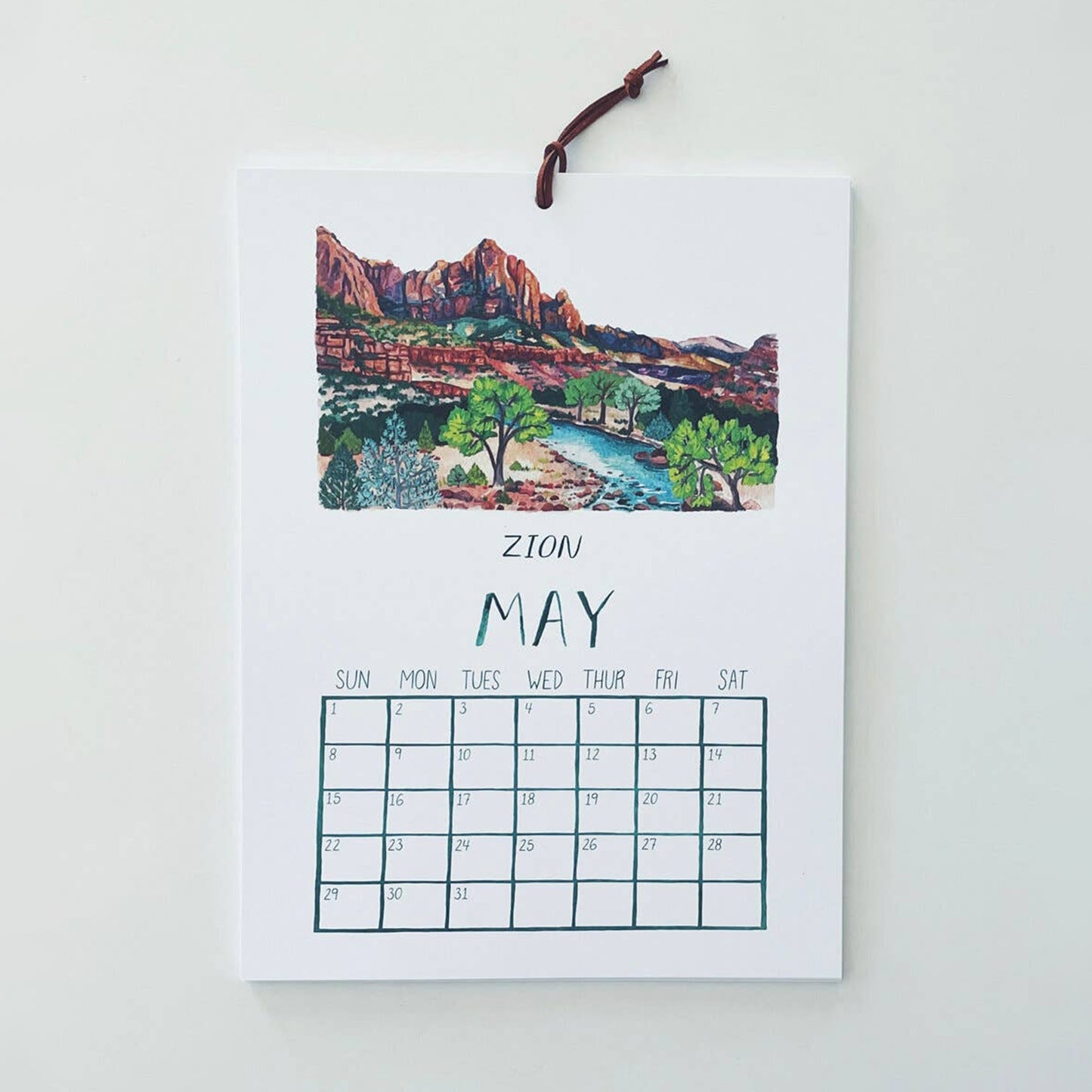 2026 Scenes of the National Parks Calendar
