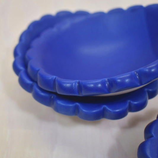 Ruffle Snack Bowl in Pool Party