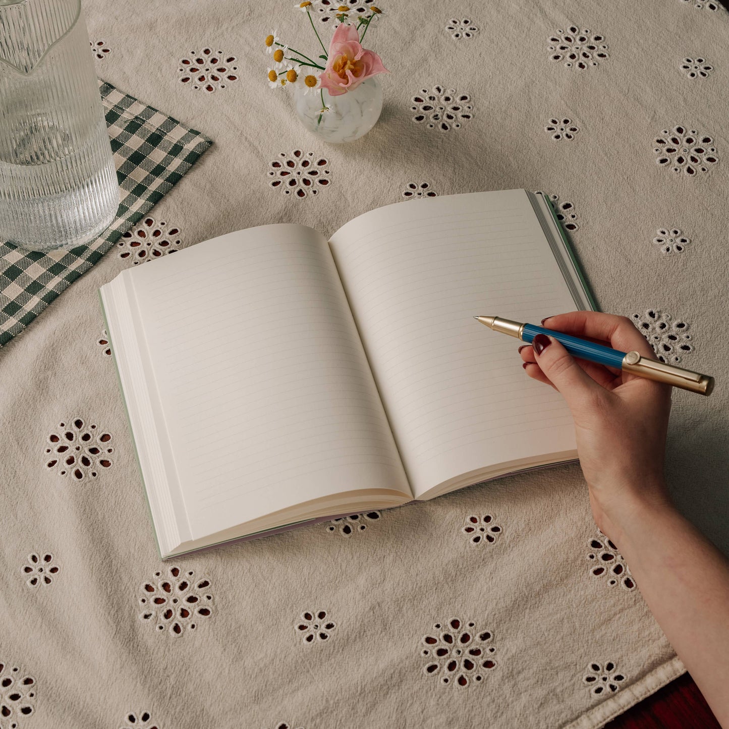 Begin Again Softcover Lined Notebook