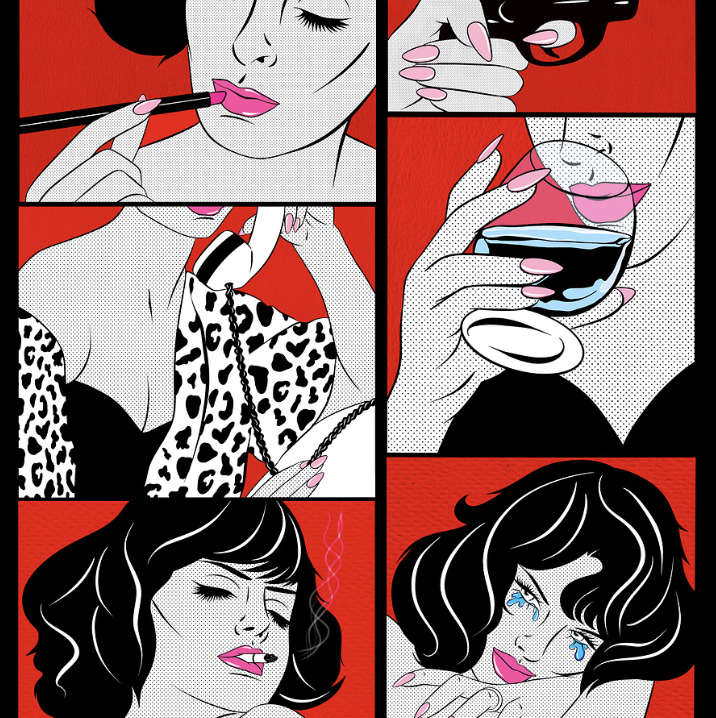 Kelly Martin: Femme Fatale Print
