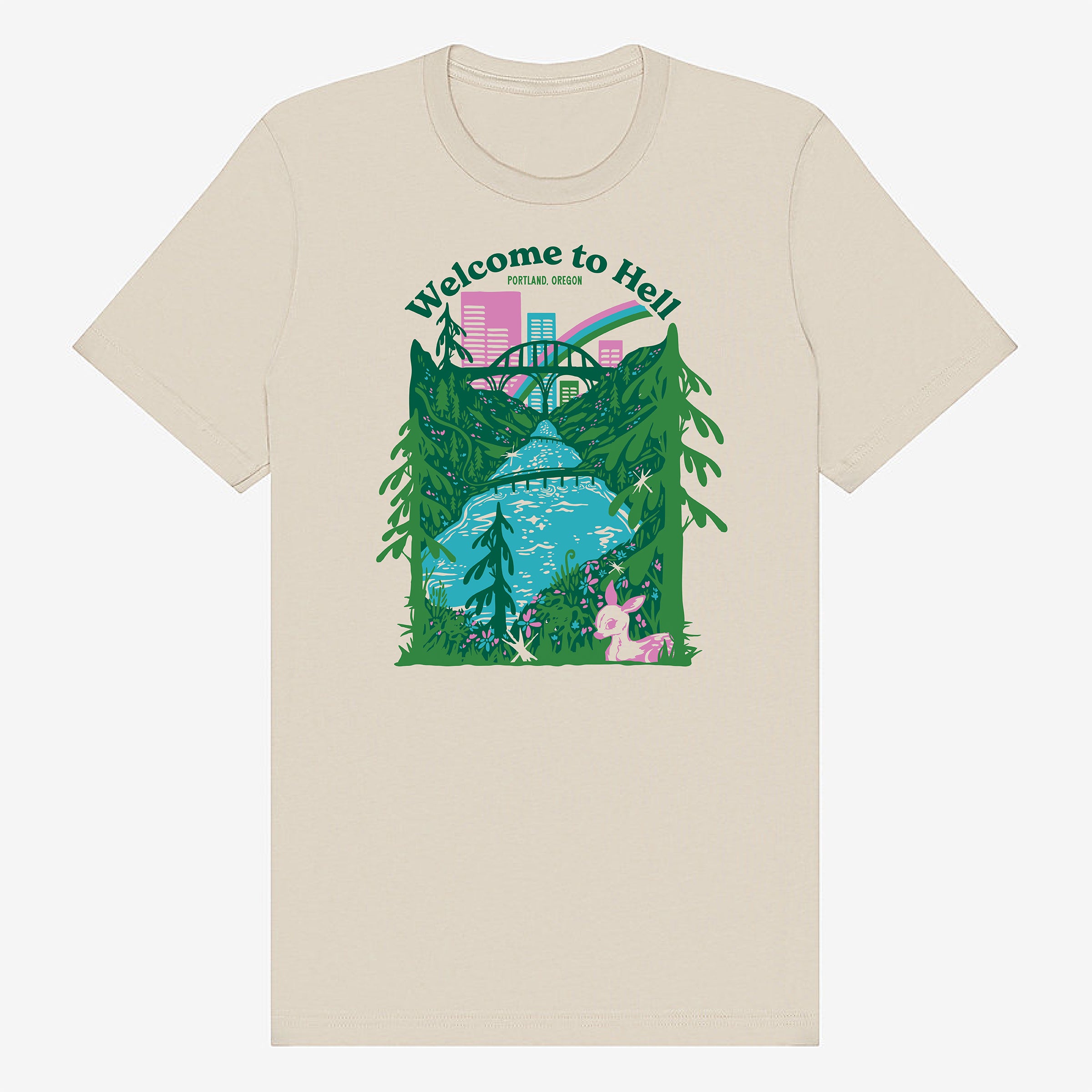 Welcome To Hell - Love Unisex Shirt – Tender Loving Empire
