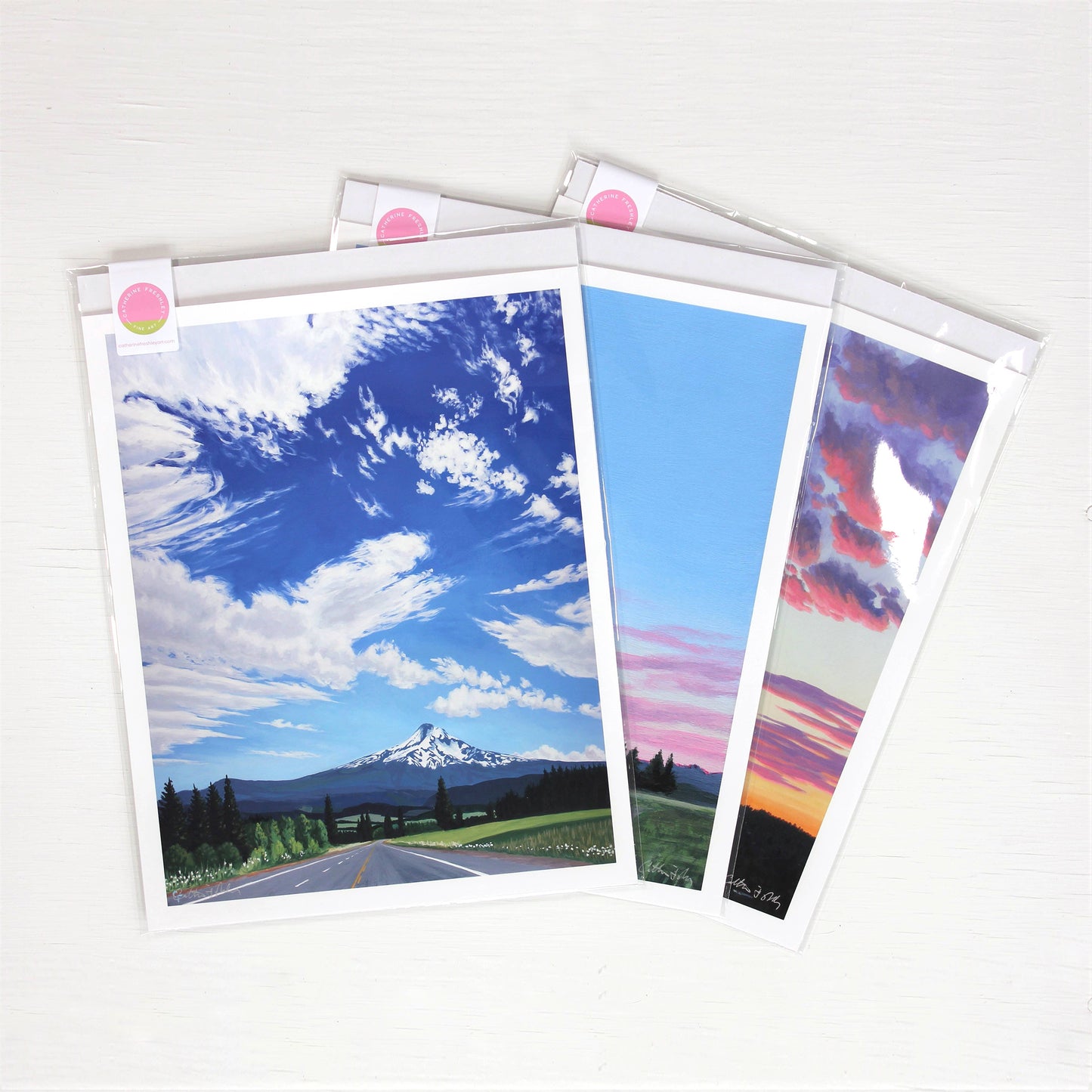 Catherine Freshley: Gearhart Sunset #3 Print