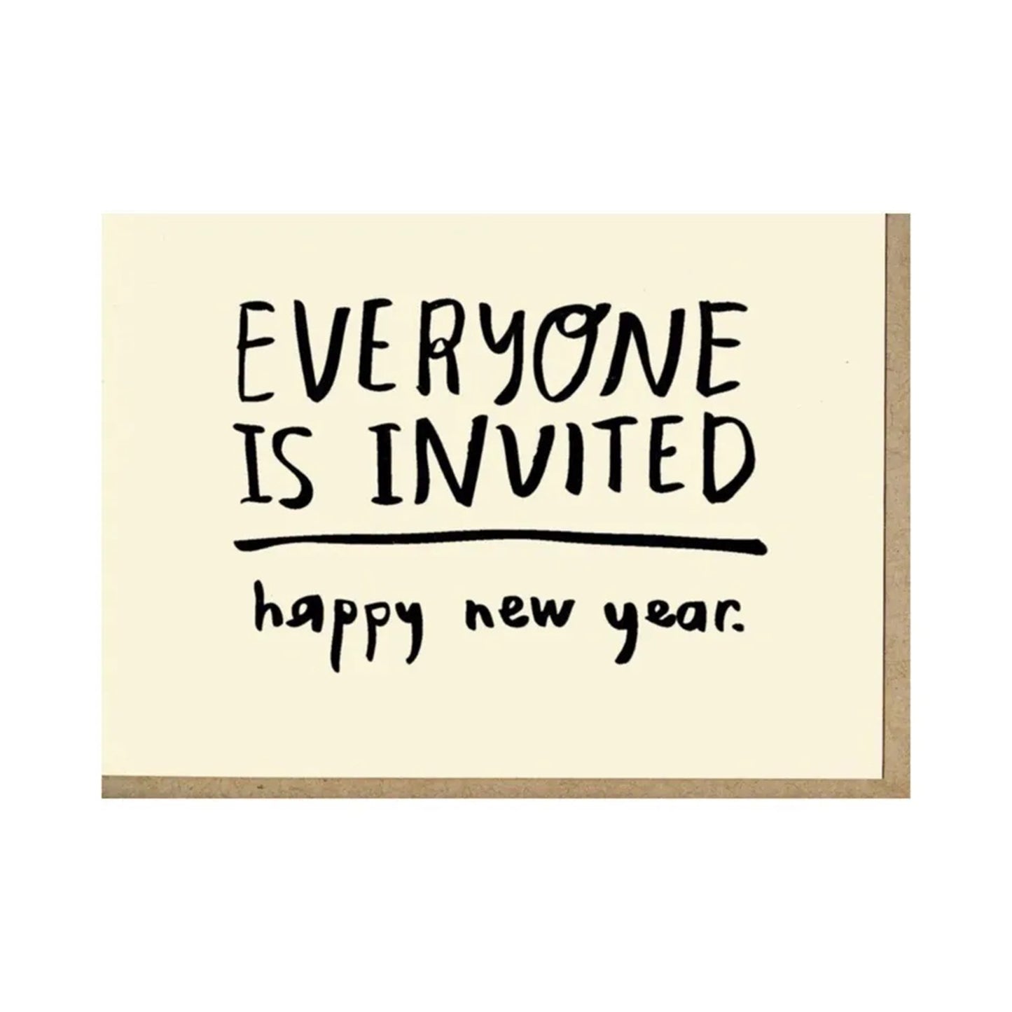 Everyone is Invited New Year Card