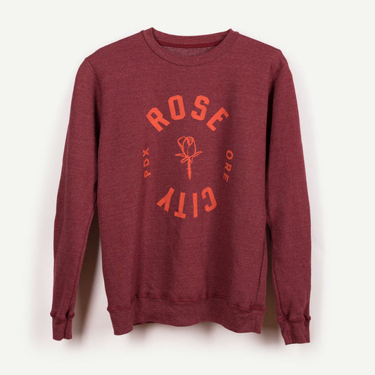 Rose City Crew Sweatshirt (Maroon)