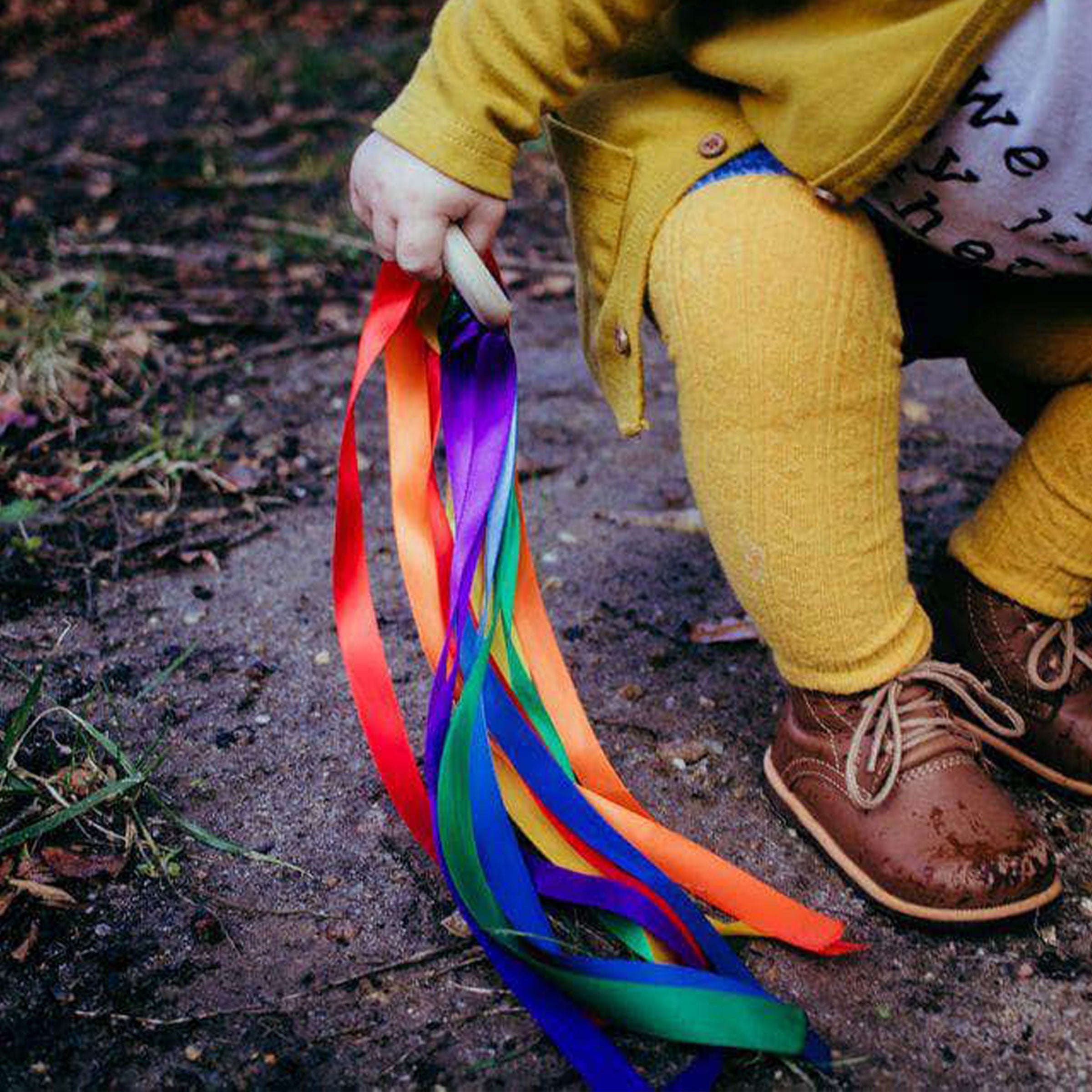 Rainbow Dancer Ribbon Wand, KIDS