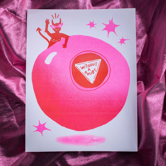 Alex Luciano: Without A Doubt Risograph Print