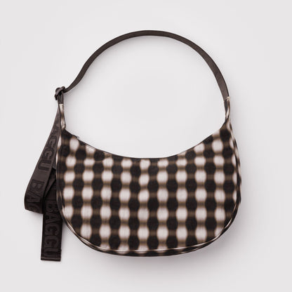 Medium Nylon Crescent Bag