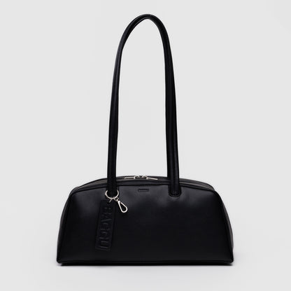 Recycled Leather Bowler Bag