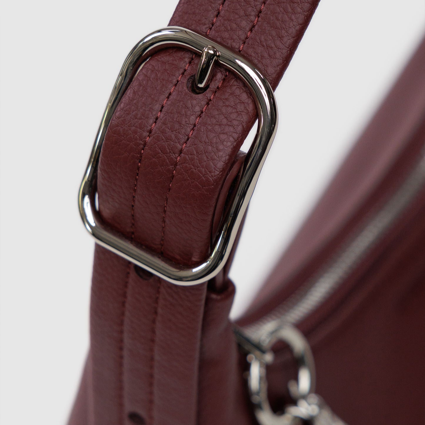 Mini Recycled Leather Shoulder Bag