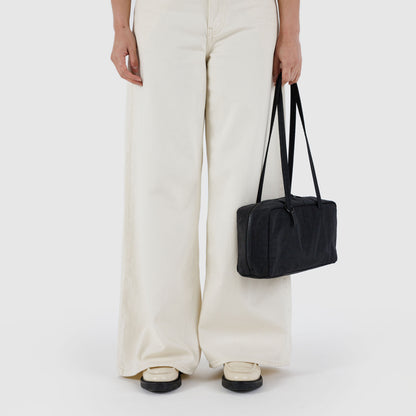 Medium Nylon Bowler Bag