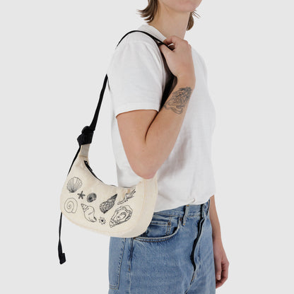 Small Nylon Crescent Bag