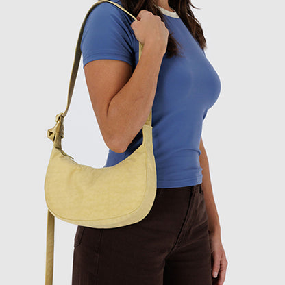 Small Nylon Crescent Bag