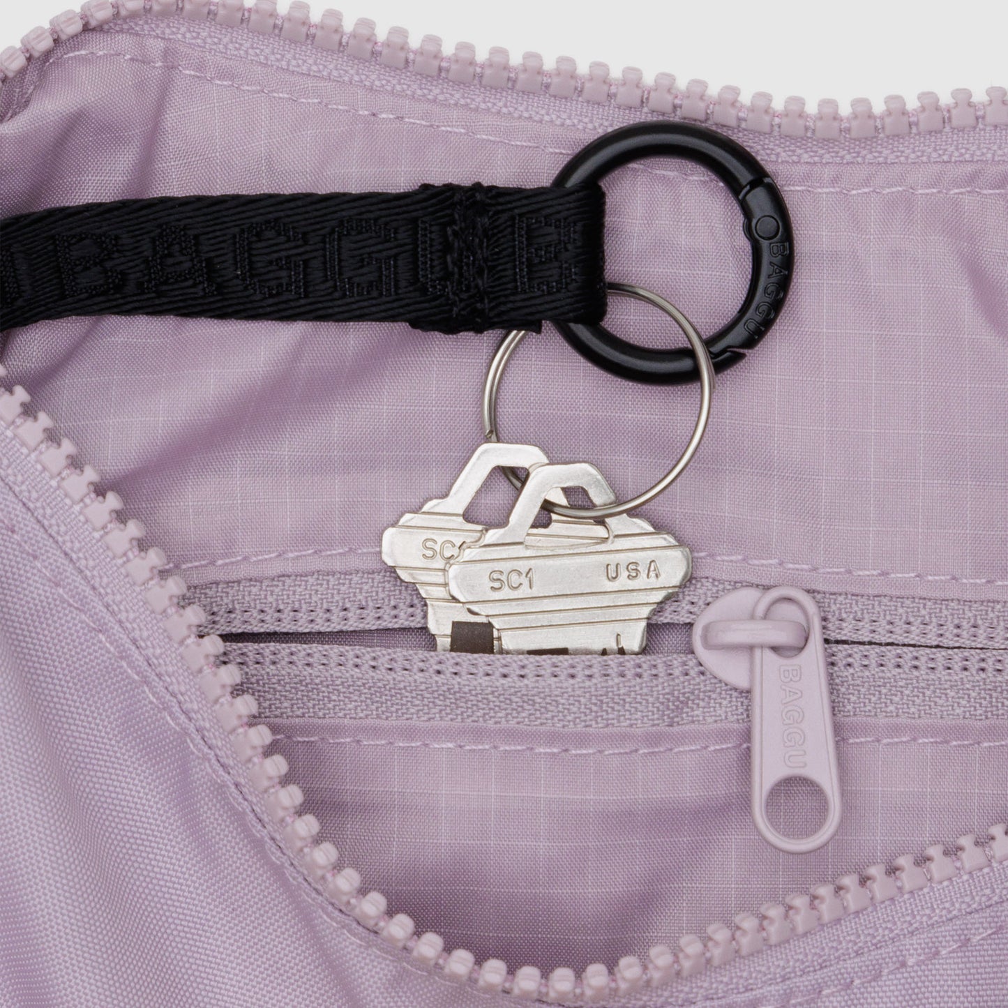 Small Nylon Crescent Bag