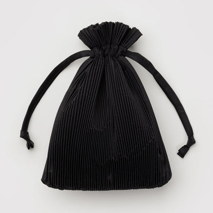 BAGGU Black Pleated Baggu