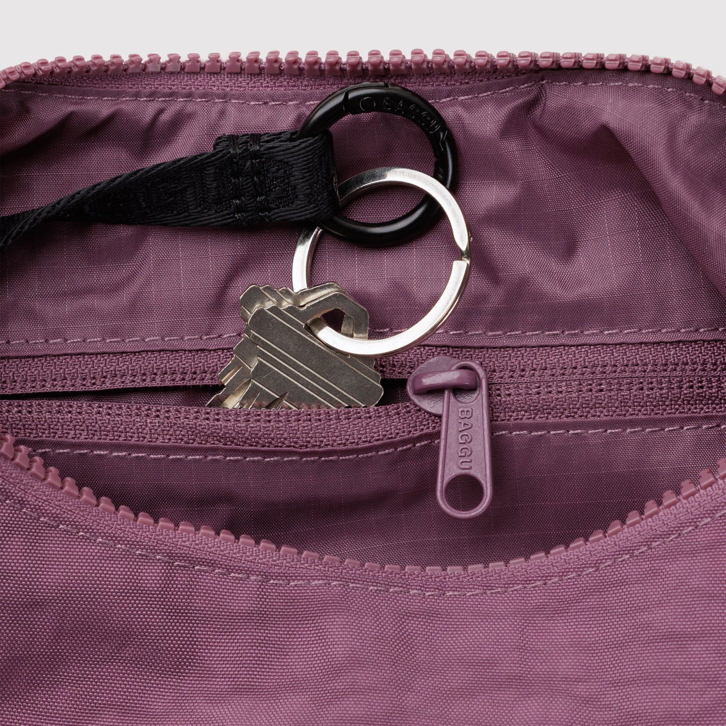 Small Nylon Crescent Bag