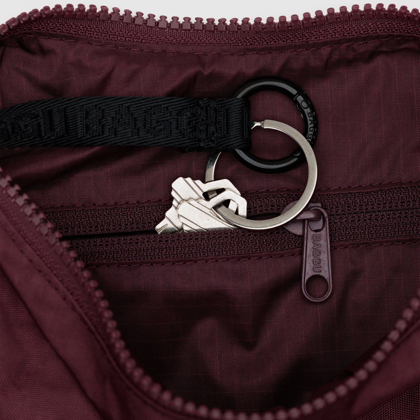 Small Nylon Crescent Bag