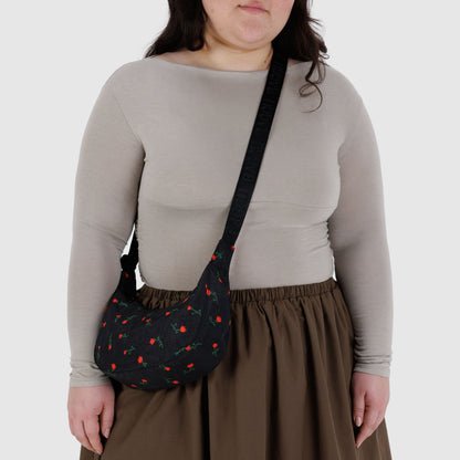 Small Nylon Crescent Bag