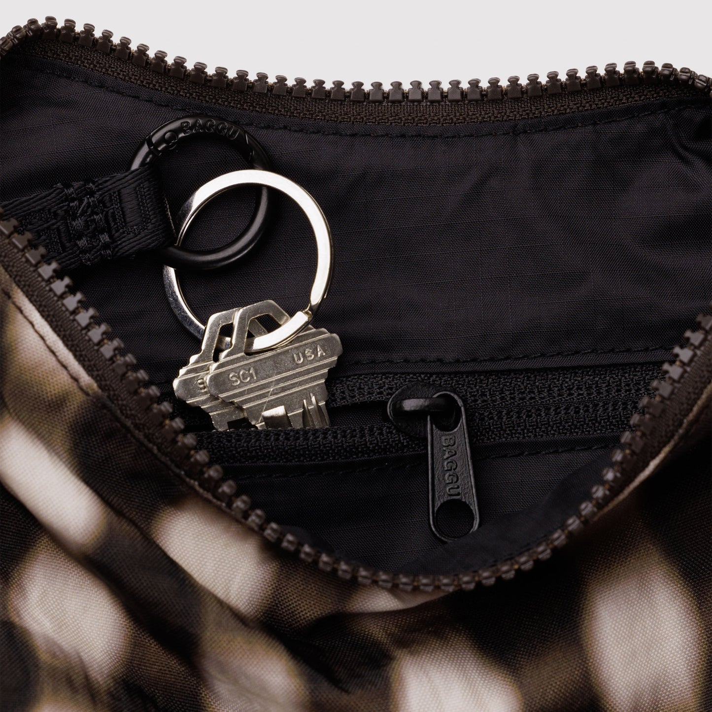 Small Nylon Crescent Bag