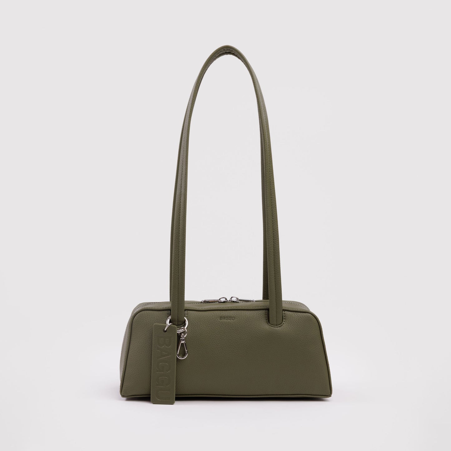 Small Recycled Leather Bowler Bag