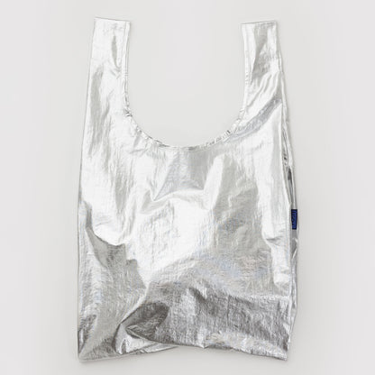 BAGGU Chrome Metallic Standard Baggu