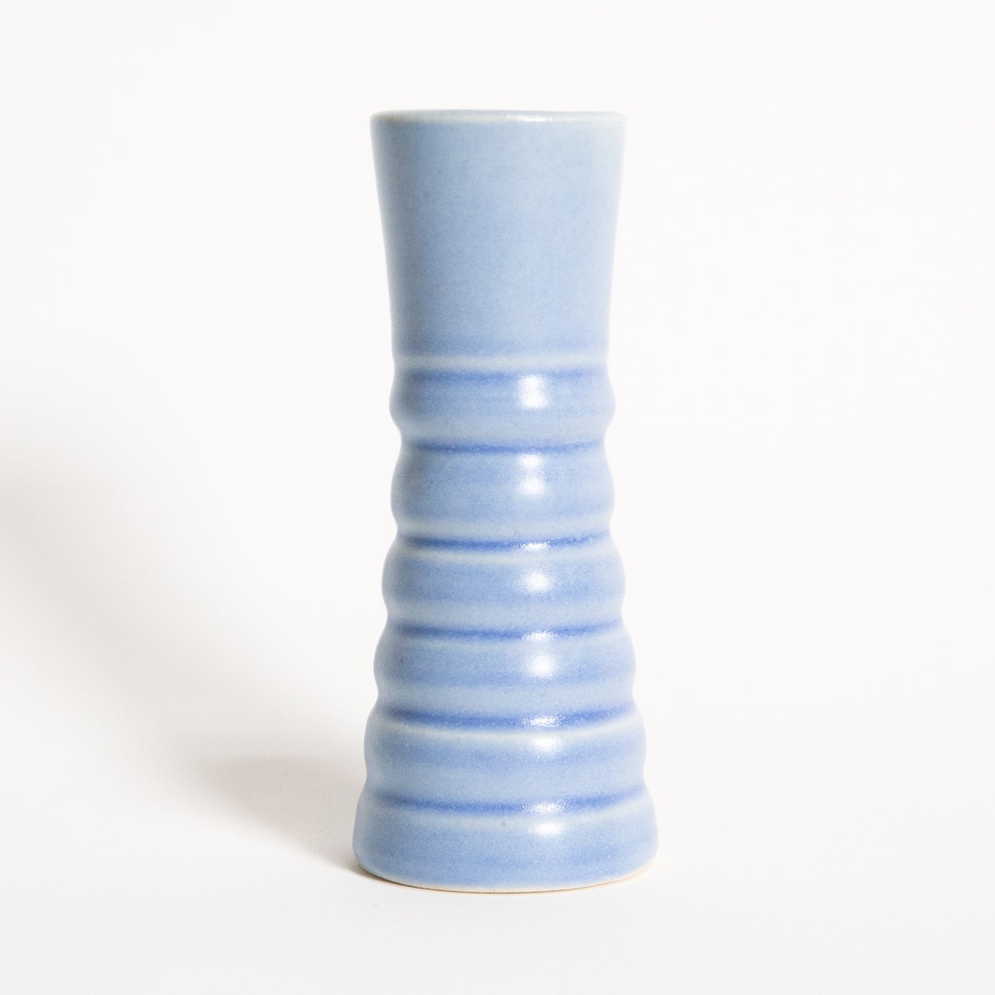 Candleholder in Cement Blue