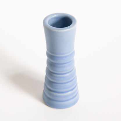 Candleholder in Cement Blue