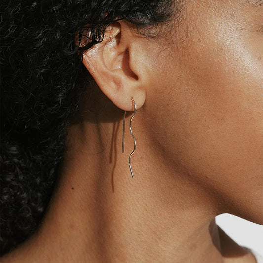 Goody Earrings in Silver