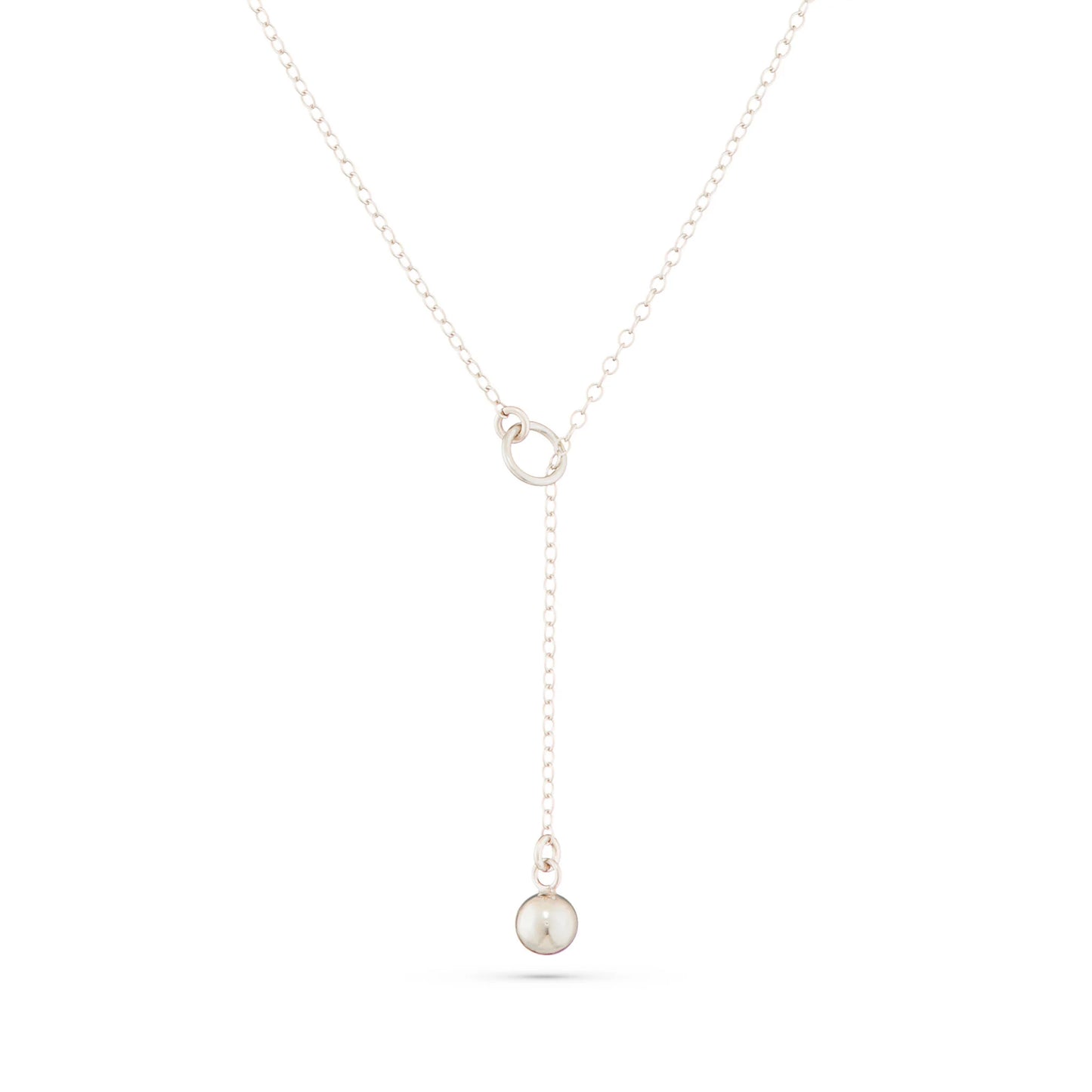 Ballerina Necklace in Silver