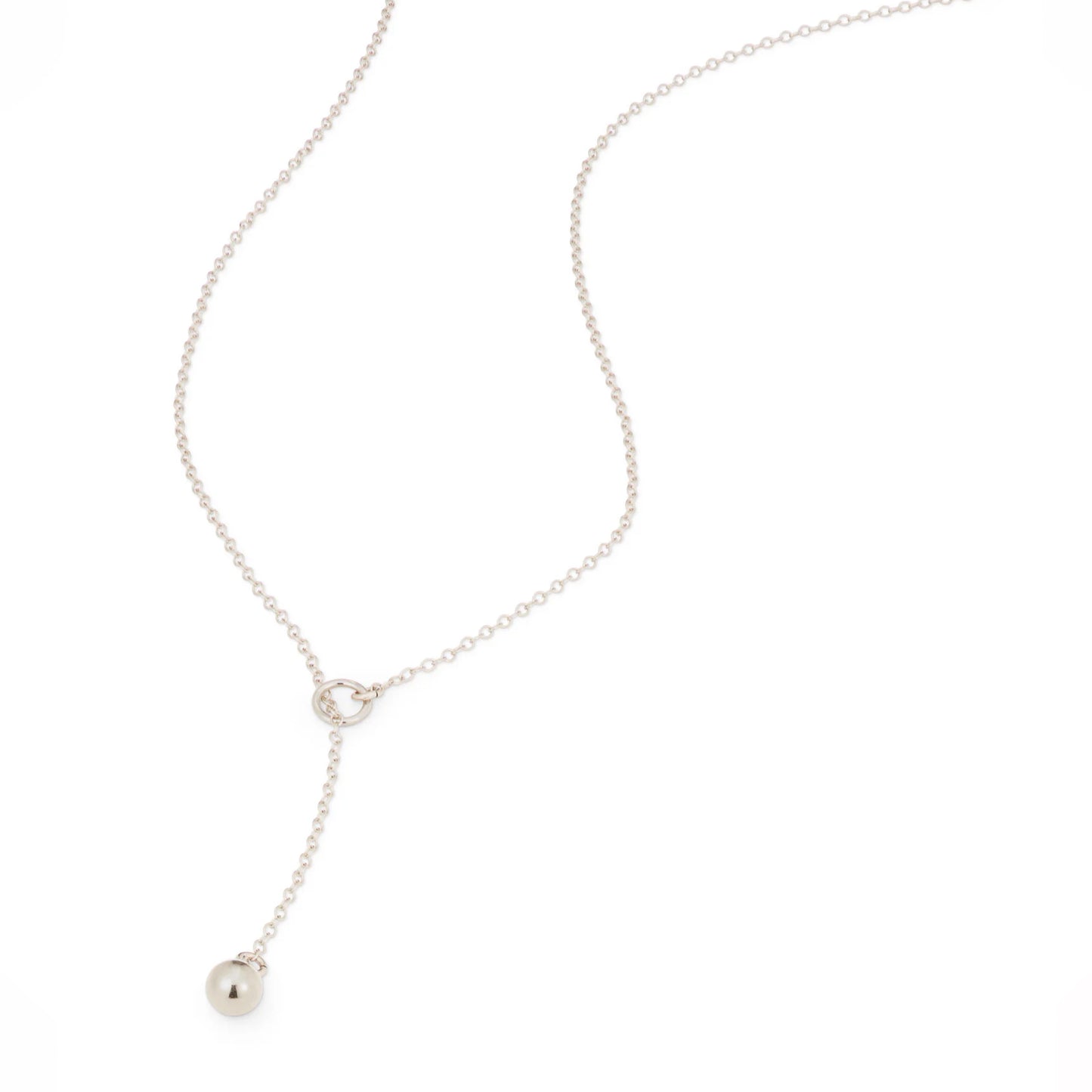 Ballerina Necklace in Silver