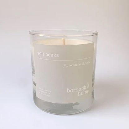 Soft Peaks Candle