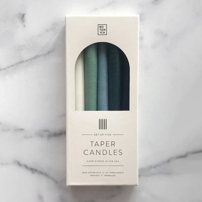 Water Taper Candle Set 5pk