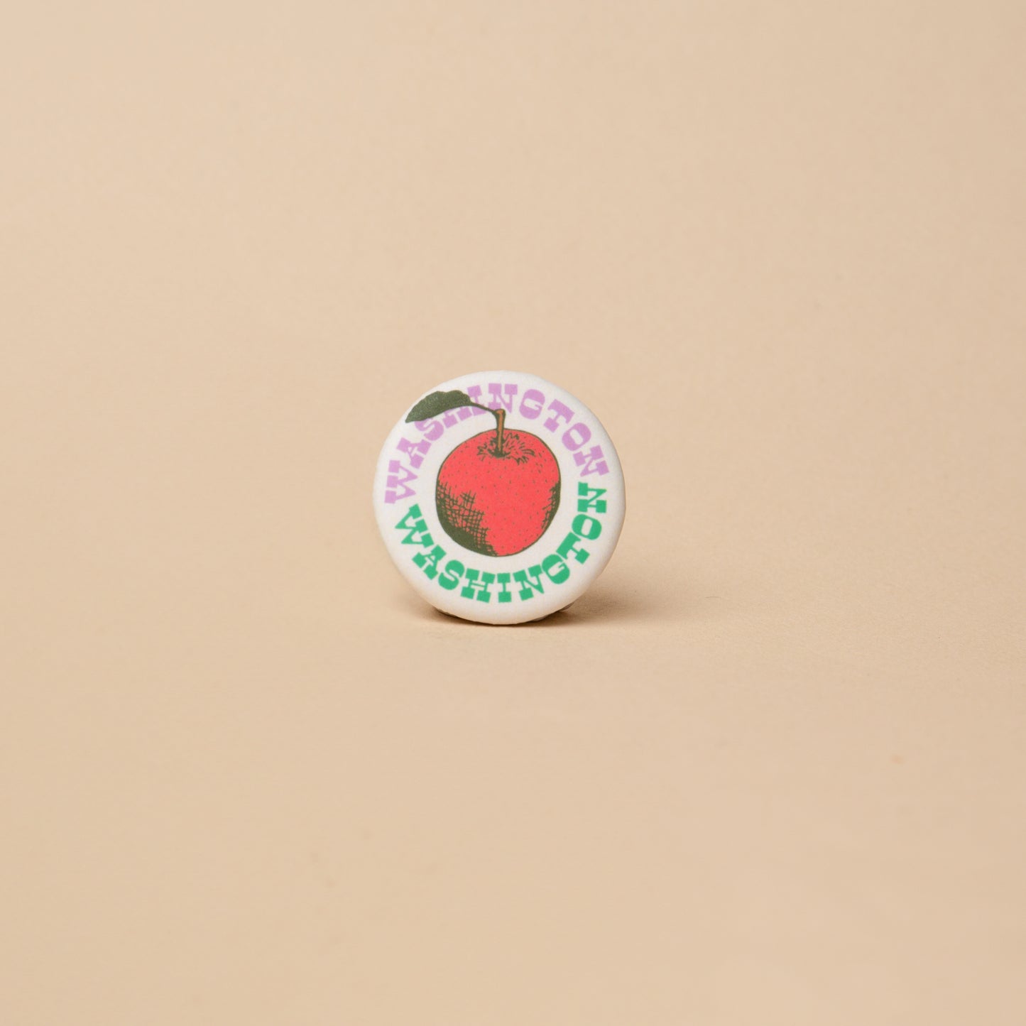 Washington Apple Button