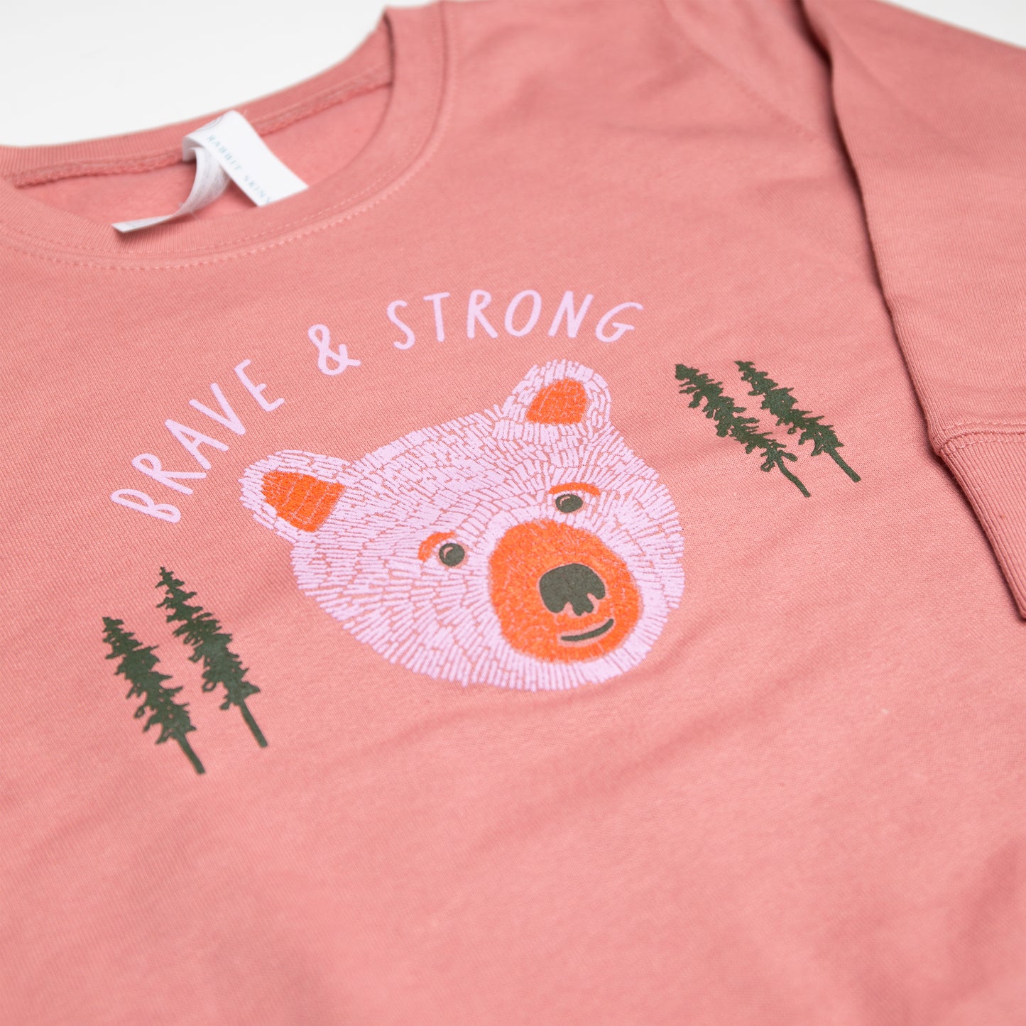 Brave & Strong Kids Crew Sweatshirt