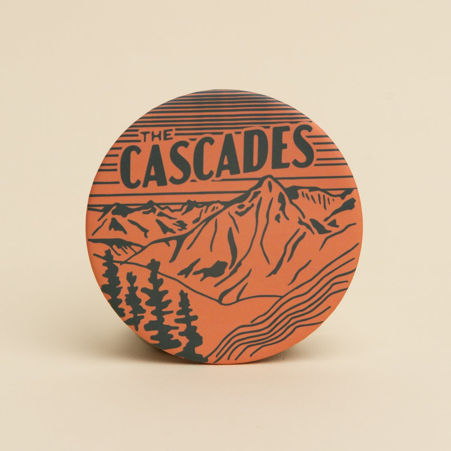 Cascades Cork Coaster