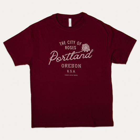 City of Roses Unisex Shirt (Maroon)