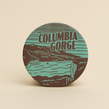 Columbia Gorge Cork Coaster