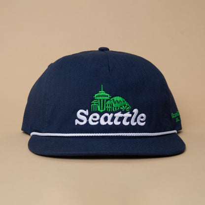Seattle Skyline Rope Hat