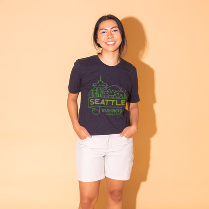 Emerald City Unisex Shirt (Heather Black)