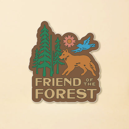 Friend of the Forest Sticker